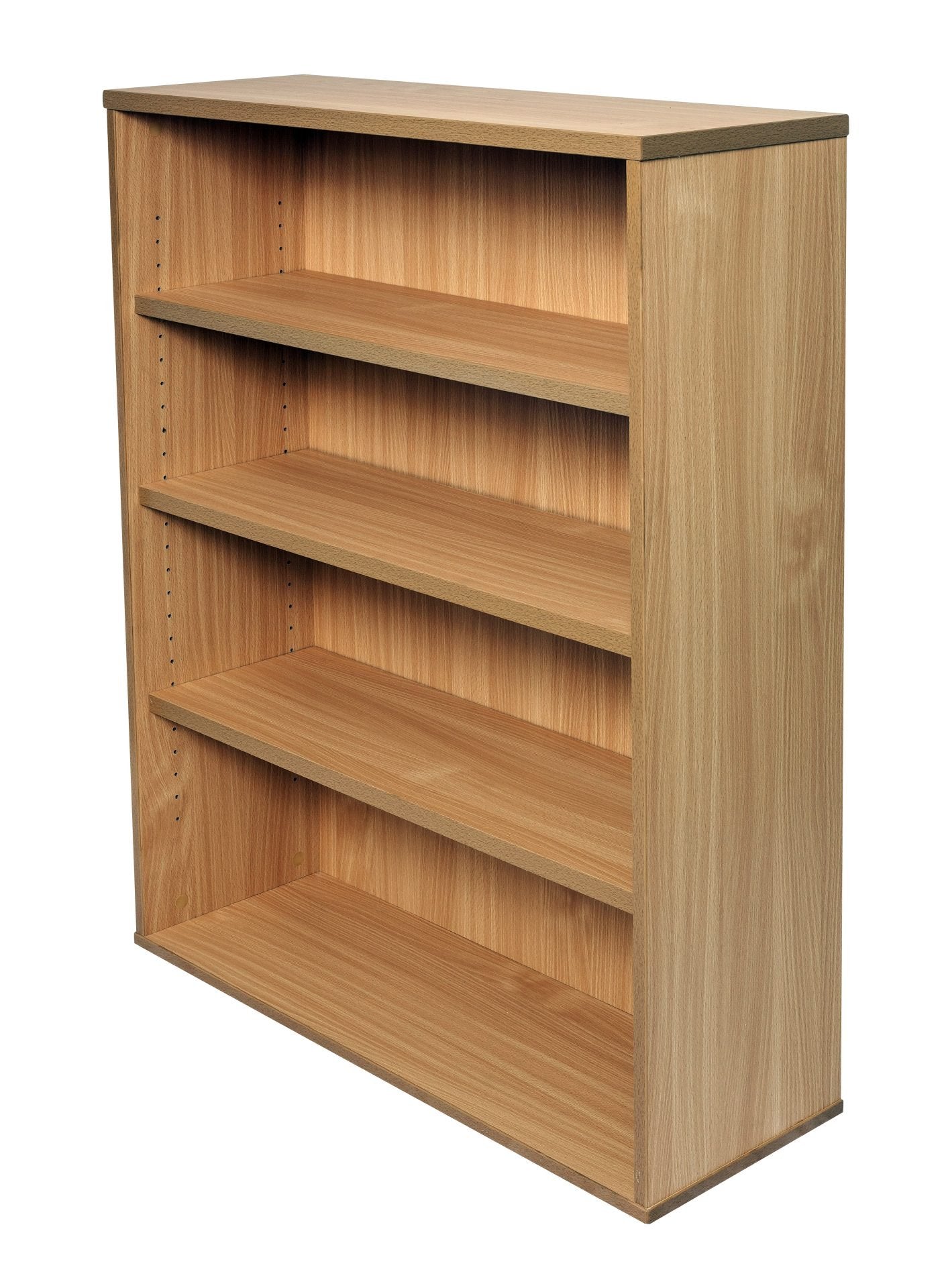 Rapid Span Bookcase 1200mm H x 900mm W x 315mm D / Beech primary view for office furniture hire