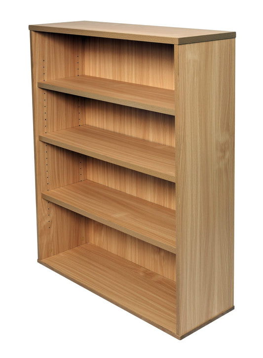 Rapid Span Bookcase Hire in beech - primary view
