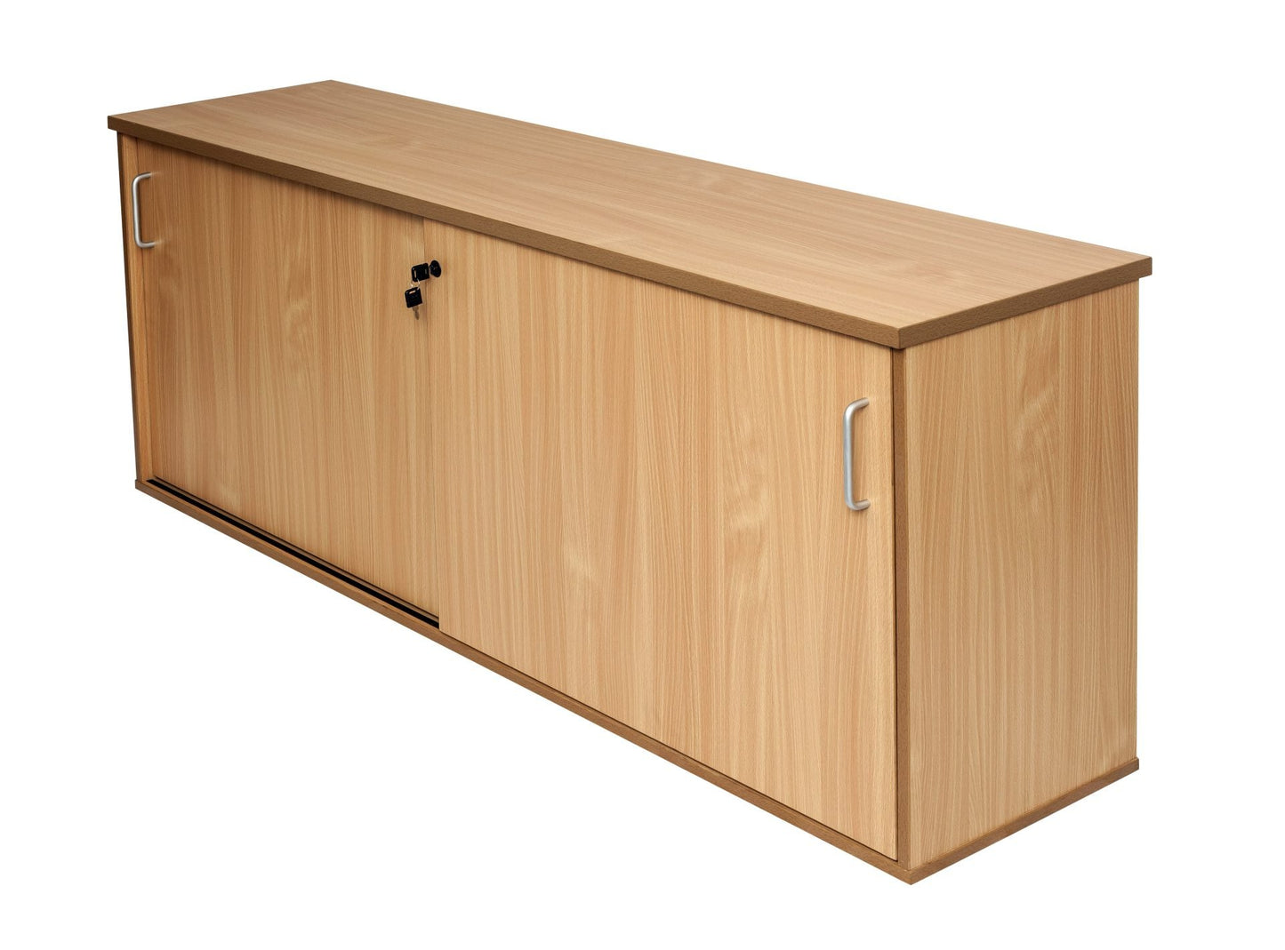 Rapid Span Credenza 1800mm W x 450mm D x 730mm H / Beech product view for office furniture hire