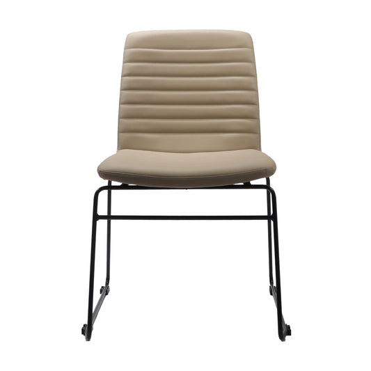 Pixel Sled Base Chair Hire in black - primary view