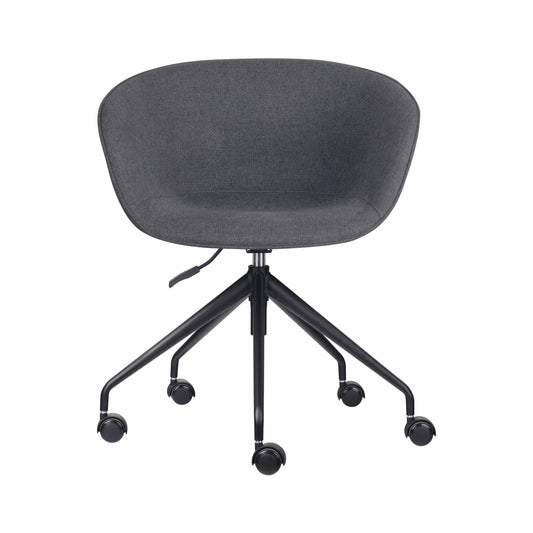Pixel Tub Chair On 5 Star Base Hire in black - primary view