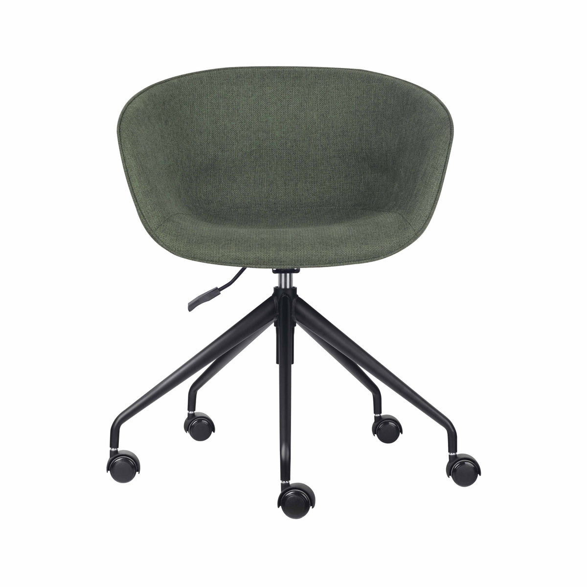 Pixel Tub Chair On 5 Star Base Hire in black - alternate view
