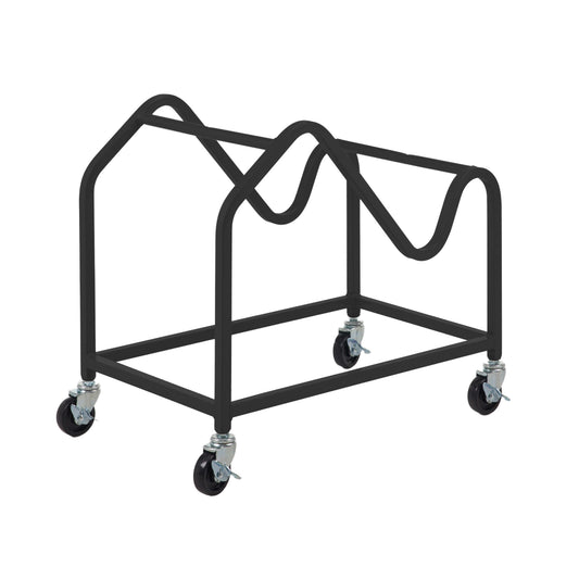 Apollo Chair Trolley Hire in black - angled view