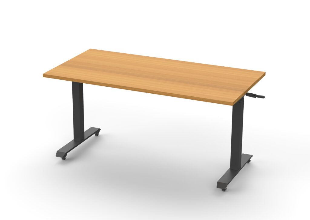Boost Crank Flip Top Table product view for office furniture hire