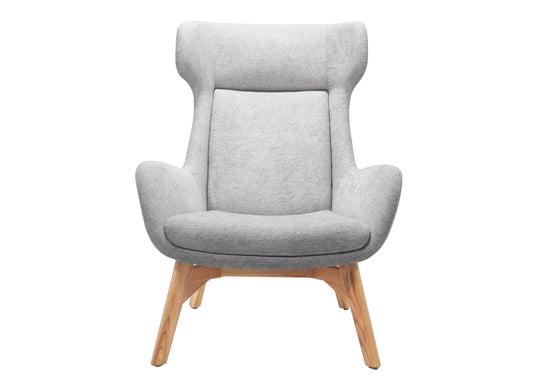 Calypso Wing Back Chair Hire - angled view