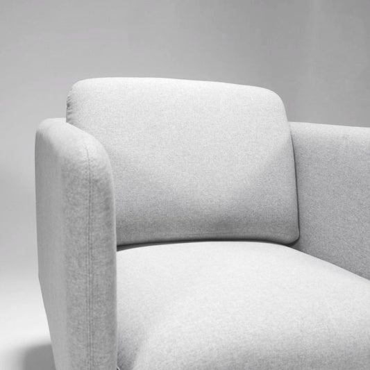 Front view of the Capri 1 Seater Lounge