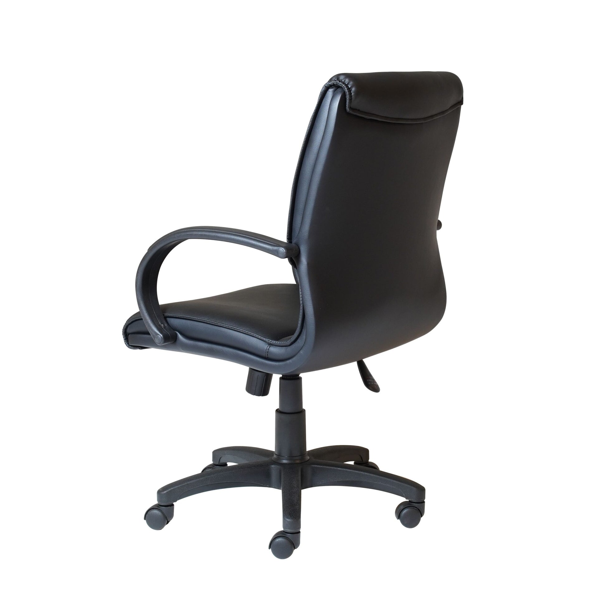 CL610 PU executive chair angled with black five star base