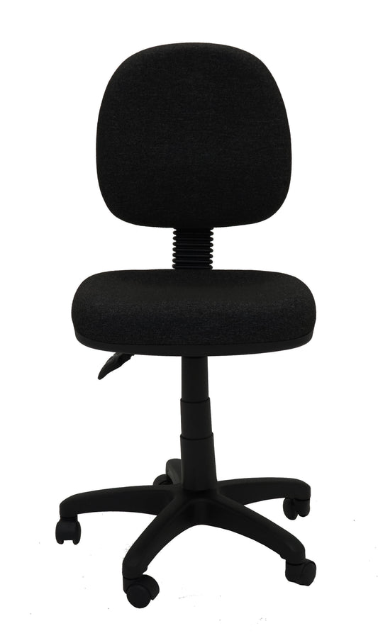 EC070BM black operator chair angled view for commercial chair hire