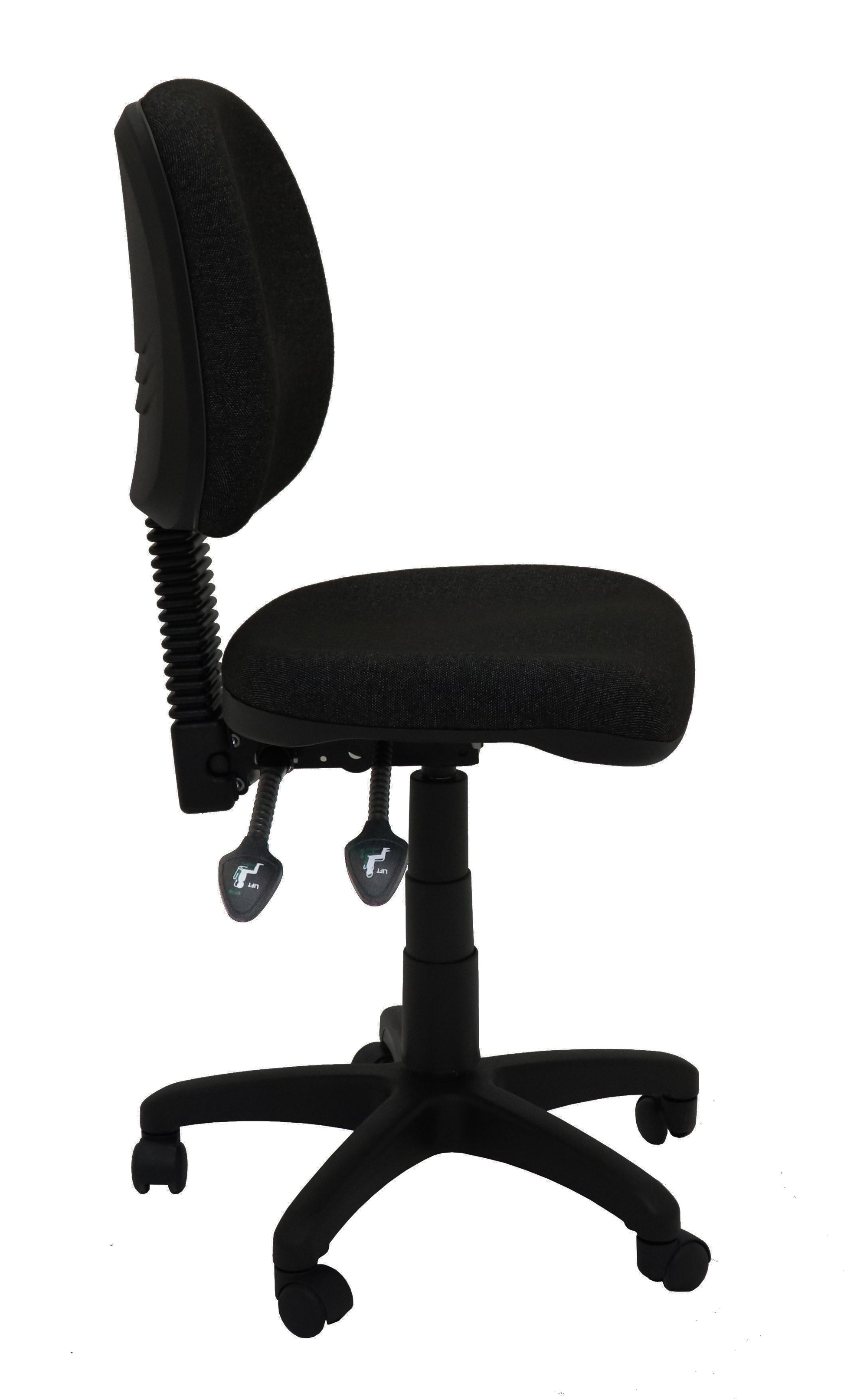 EC070BM operator chair adjustment detail for office furniture hire