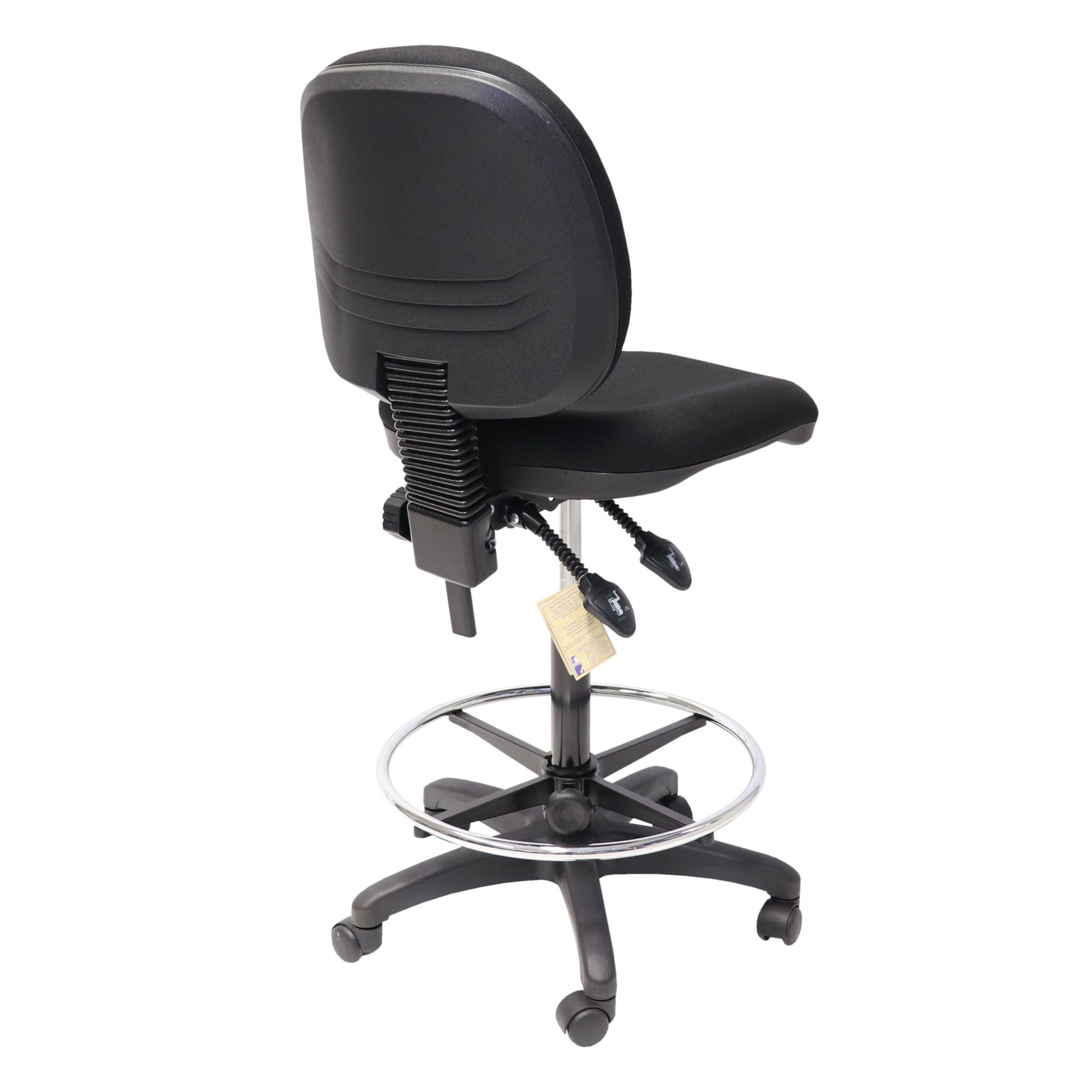 EC070BM drafting chair close up for commercial drafting chair hire