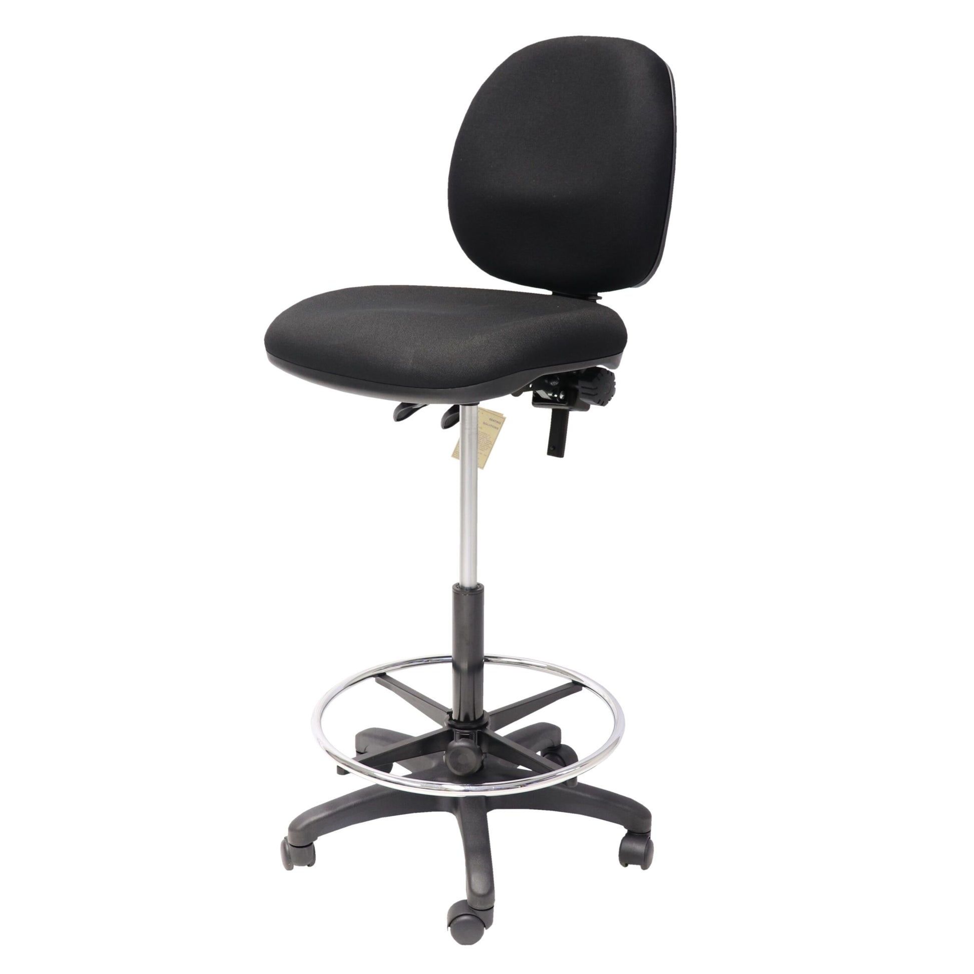 EC070BM drafting chair back rest detail for task chair hire