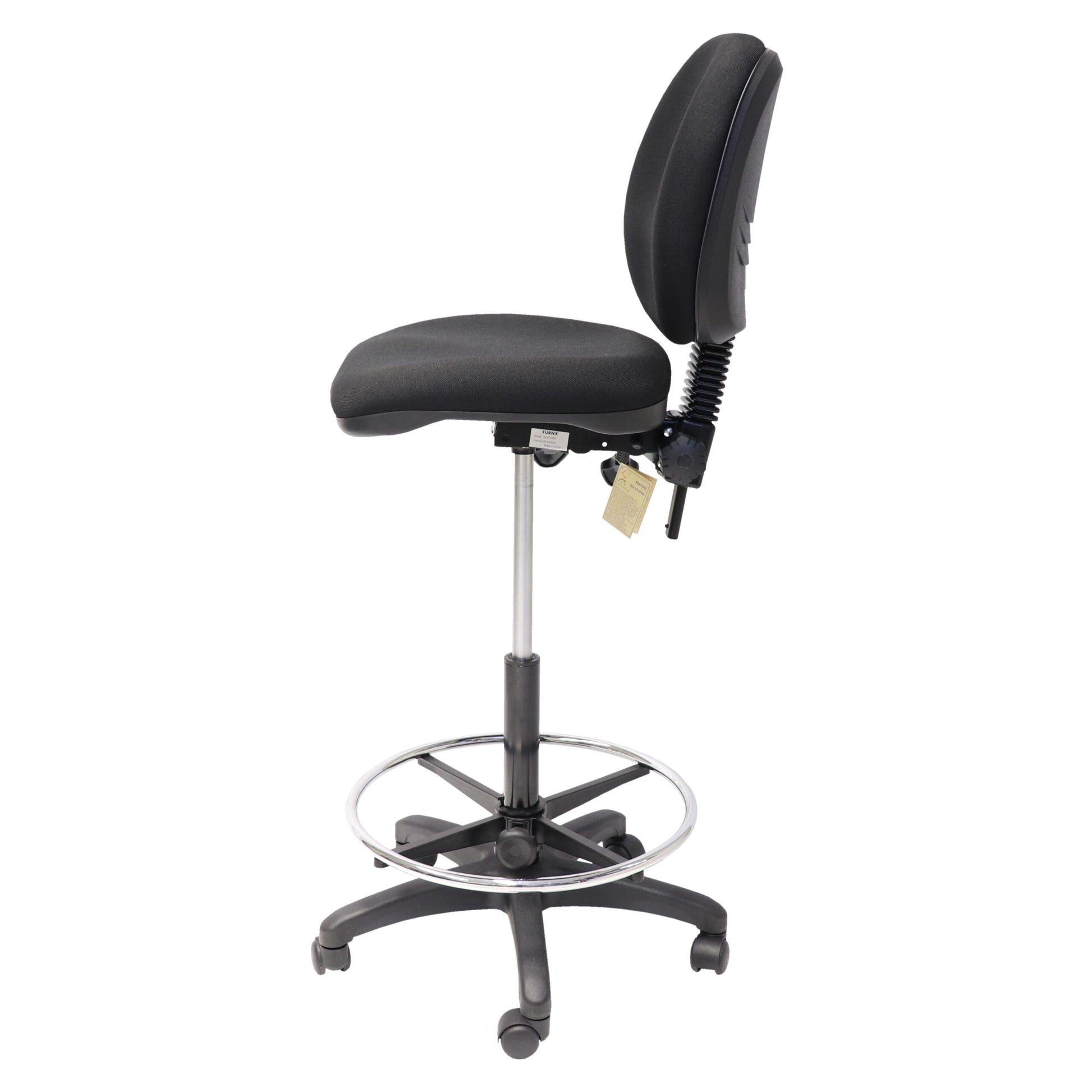 EC070BM medium back drafting chair rear view for workplace hire