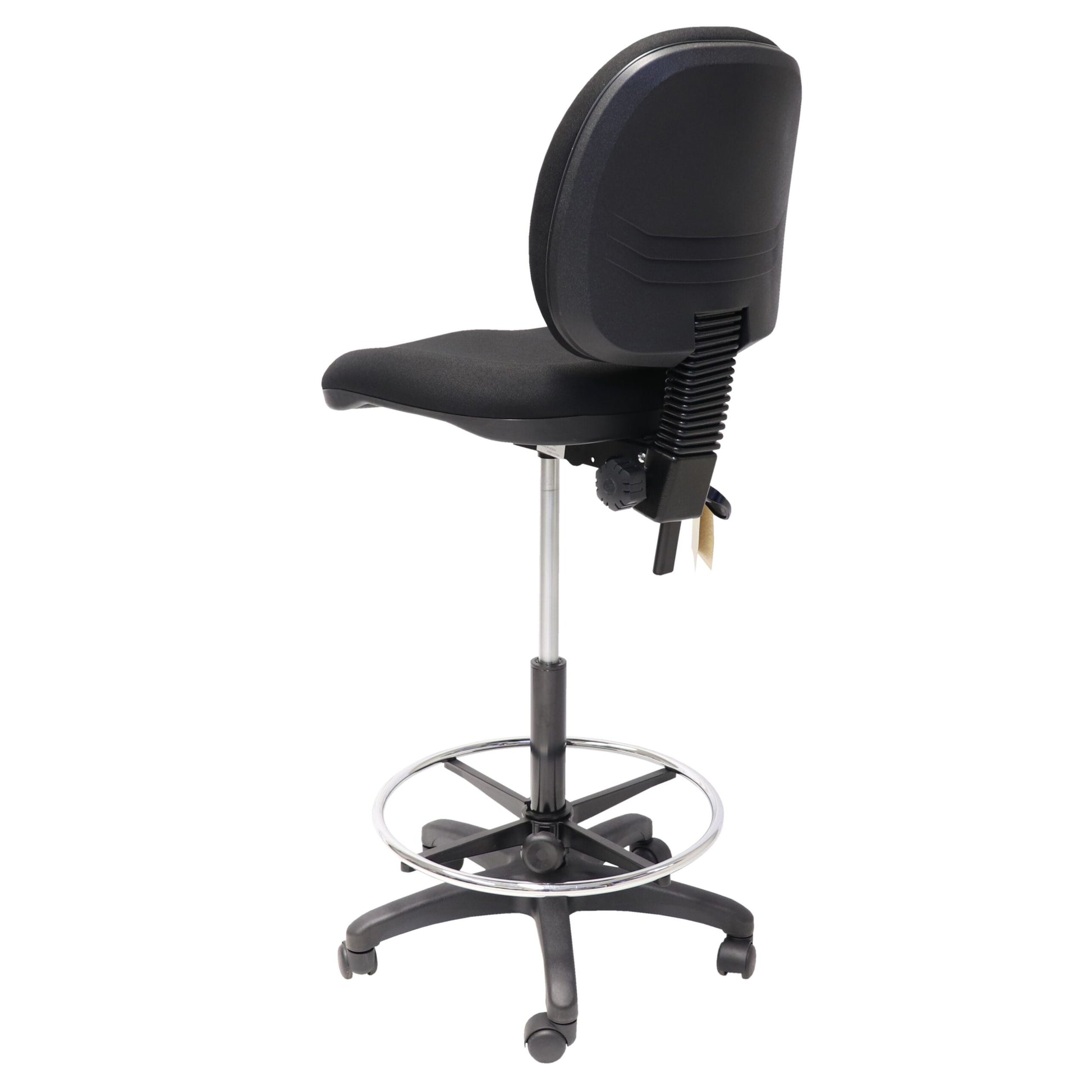 EC070BM drafting chair black base detail for office furniture hire