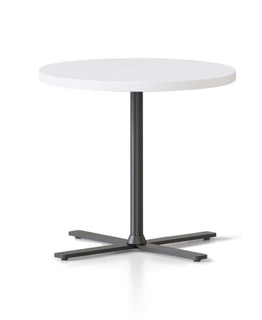 Kolo Side & Coffee Table Hire in black - angled view