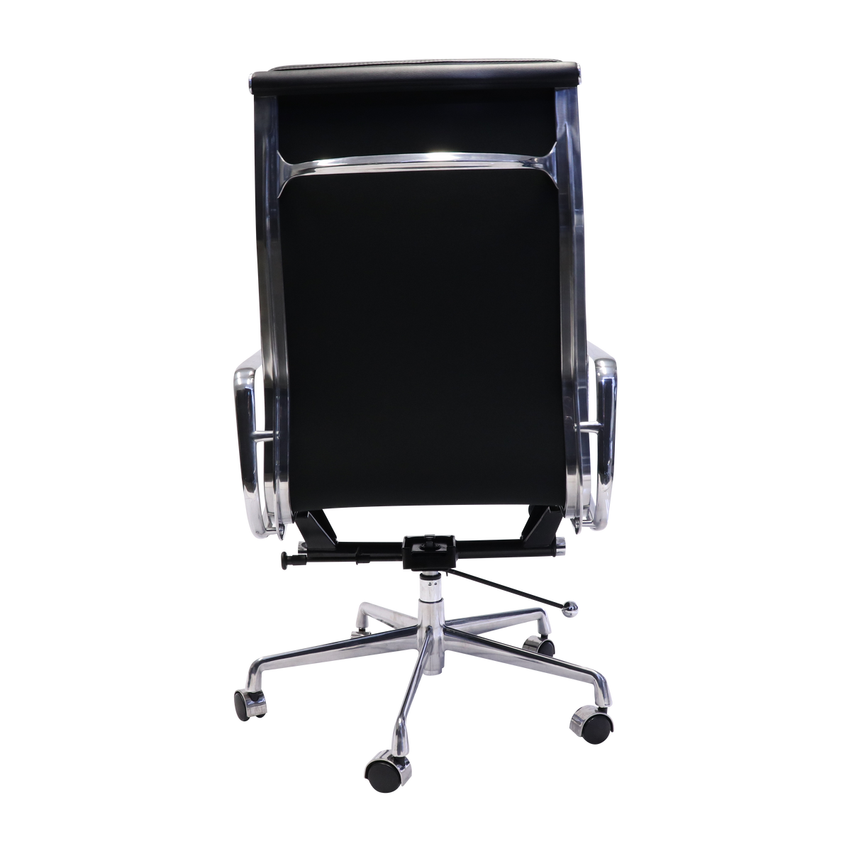 PU900H executive chair chrome arm detail for office chair hire