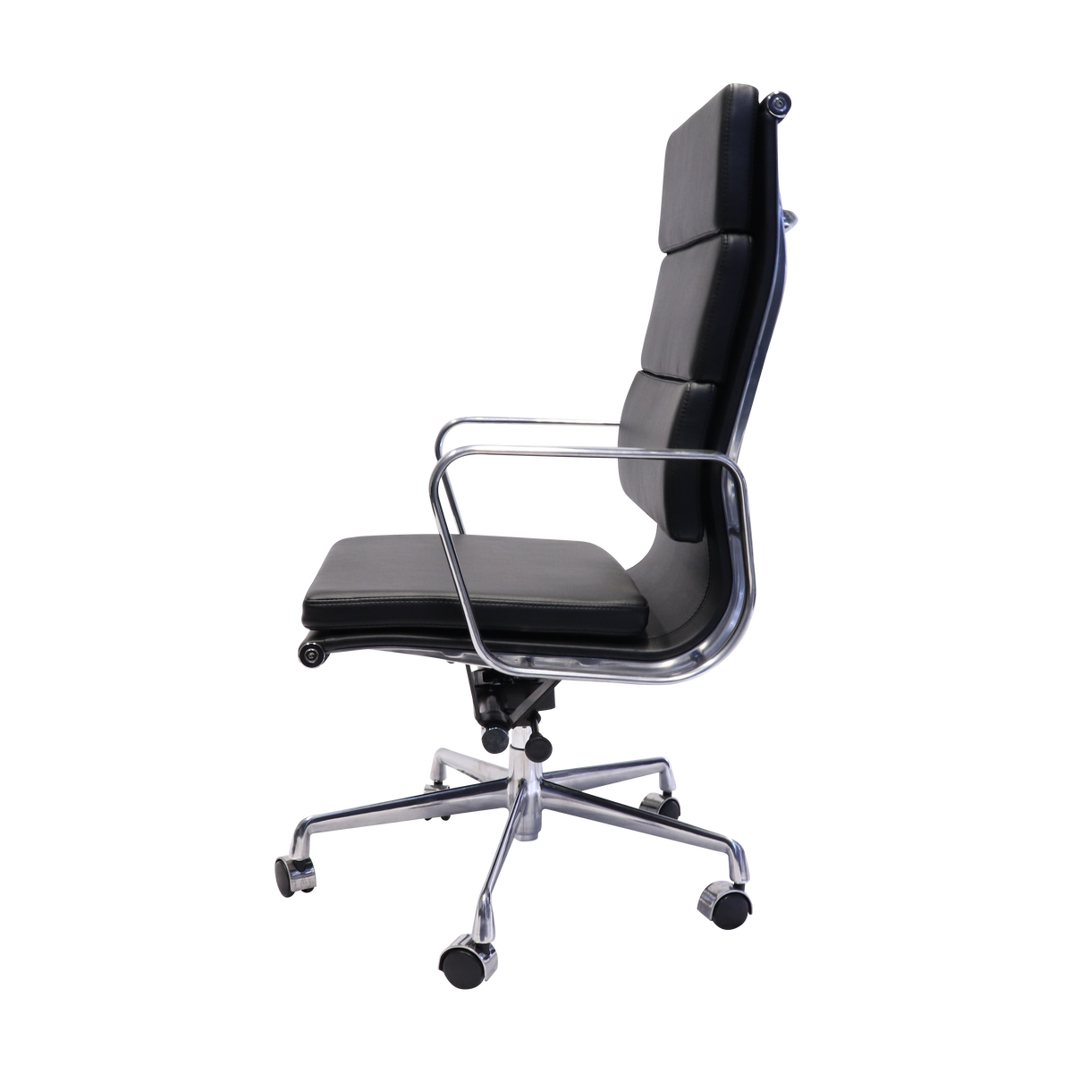 PU900H executive chair aluminium base detail for office furniture hire