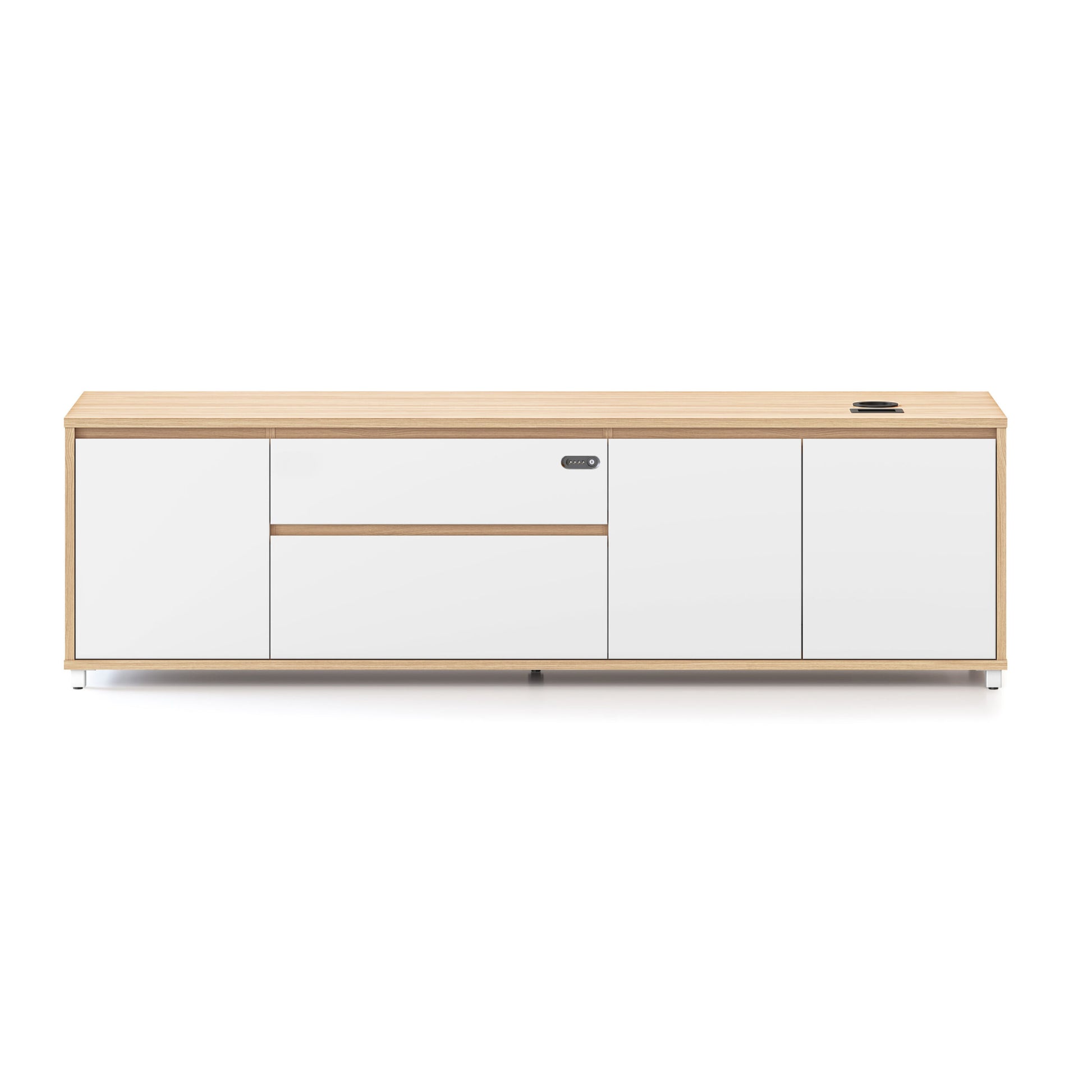 Executive Height Adjust Cabinet Left Hand Side Cabinet Return primary view for office furniture hire
