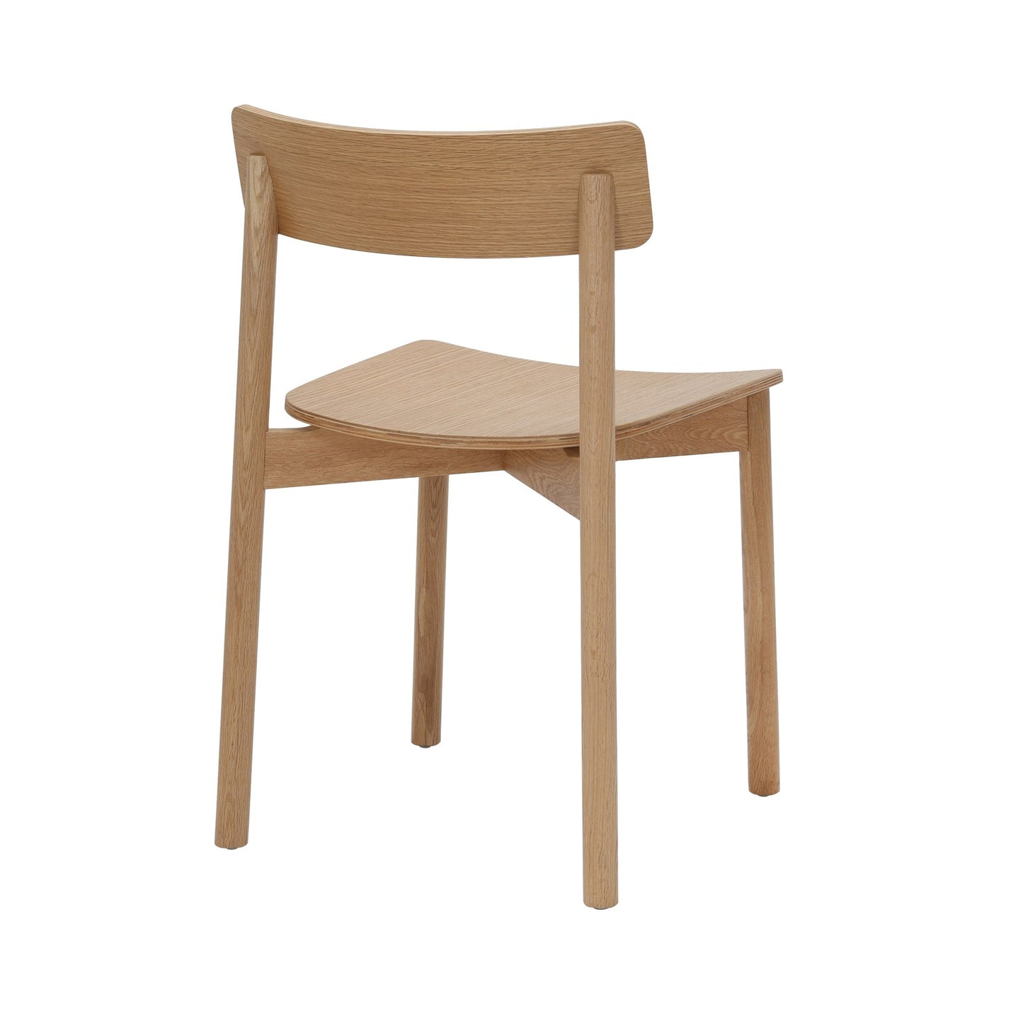 Arlo Chair American Oak side profile for meeting room seating