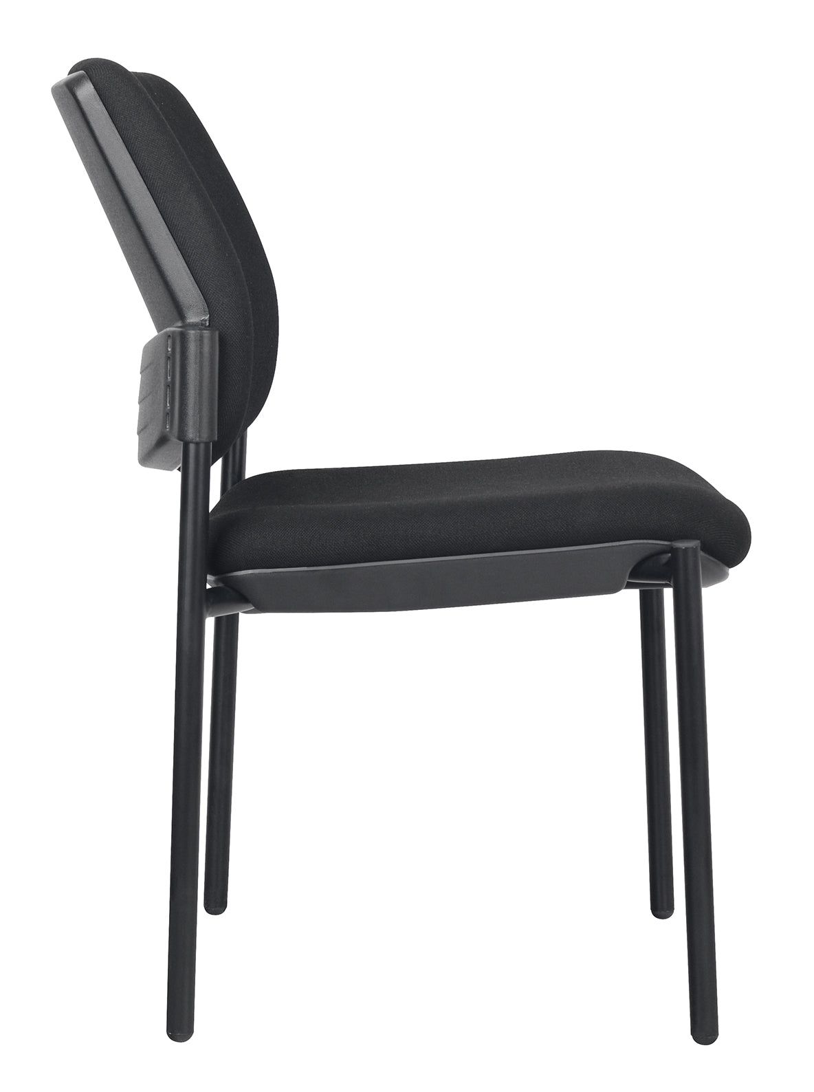 Endura Visitor Chair side view showing four-leg steel frame