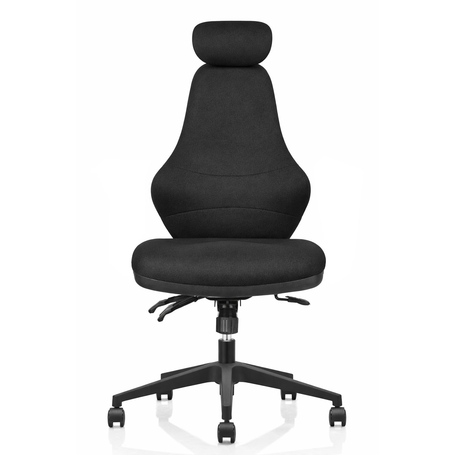 Ergora High Back Posture Chair rear view showing high backrest shape