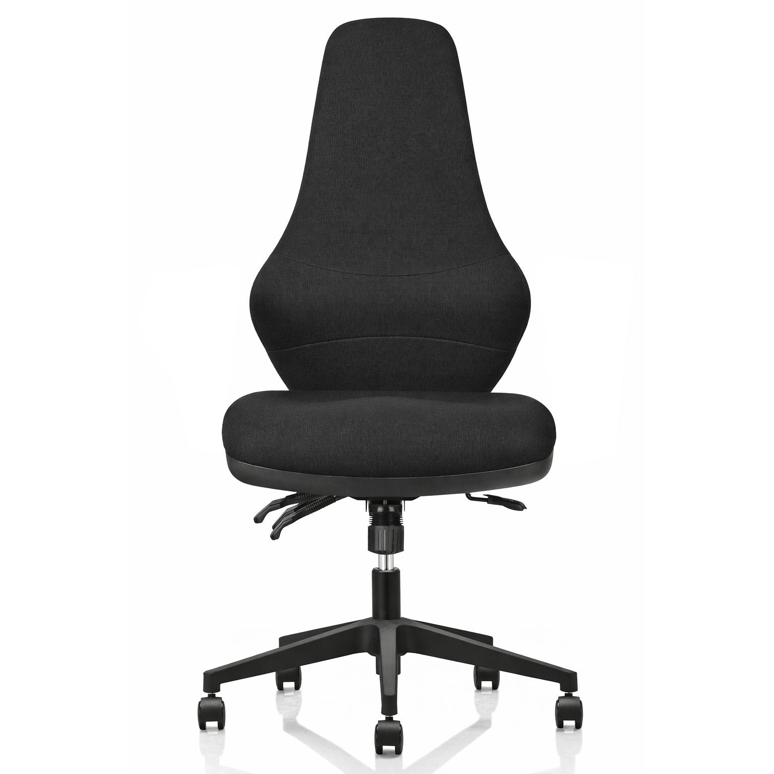Ergora Medium Back Posture Chair angled view showing medium backrest