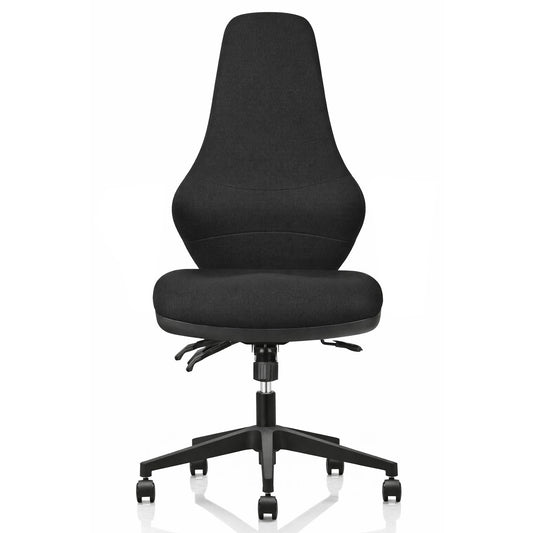 Ergora Medium Back Posture Chair angled view showing medium backrest