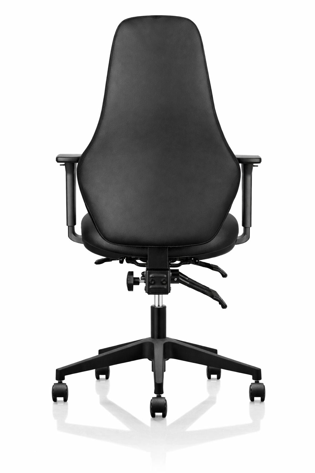 Ergora Medium Back Posture Chair detail view showing ergonomic seat and back