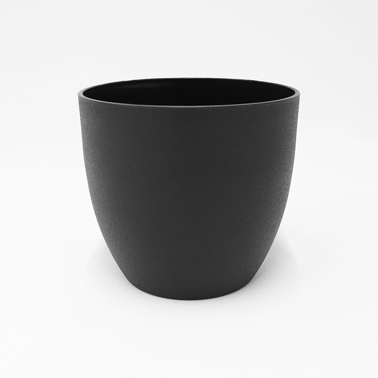 Plant Pots Set of 4 in black finish for commercial interiors