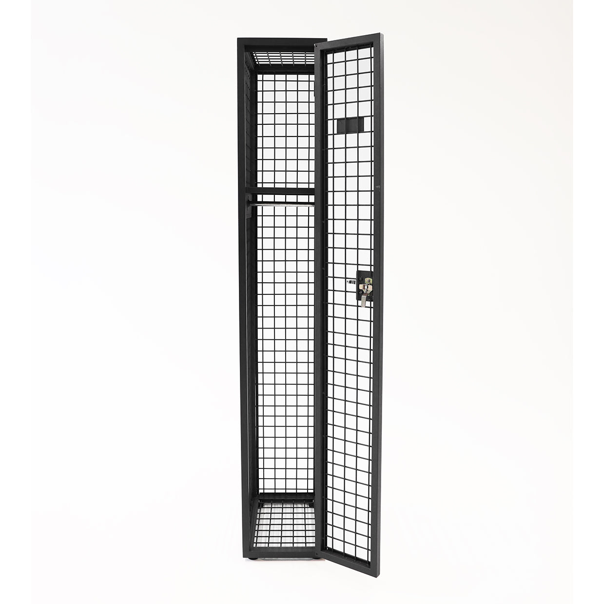 Steel Mesh Single Door Locker product view for office furniture hire