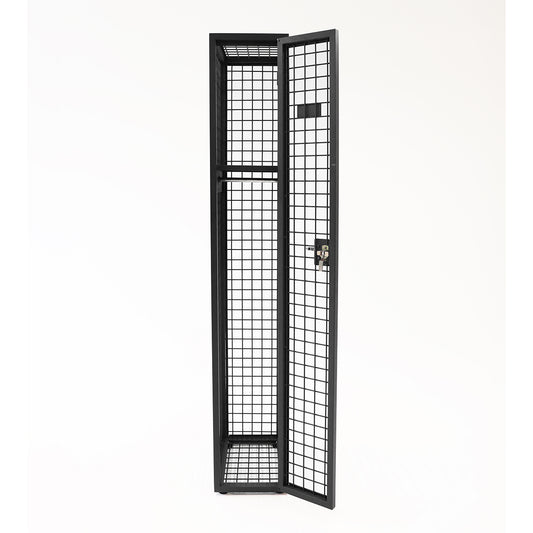 Steel Mesh Single Door Locker Hire - alternate view