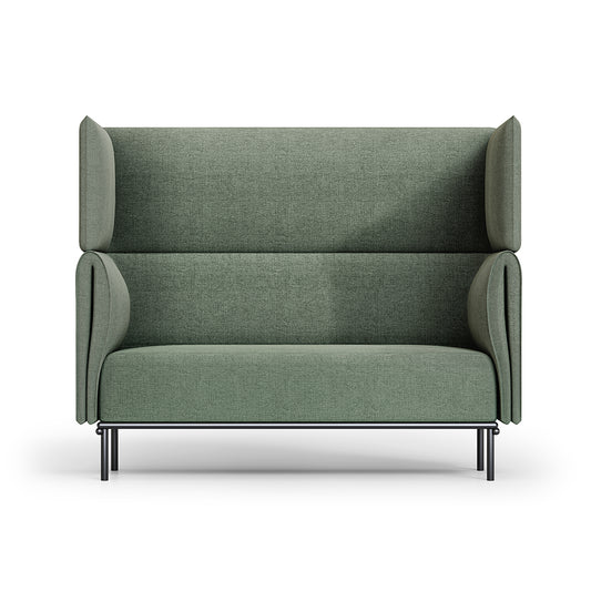 Velto 2 Seater Lounge Hire in olive - alternate view