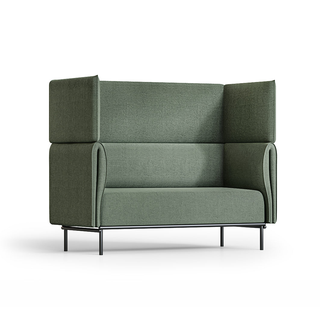 Velto 2 Seater Lounge Hire in olive - primary view